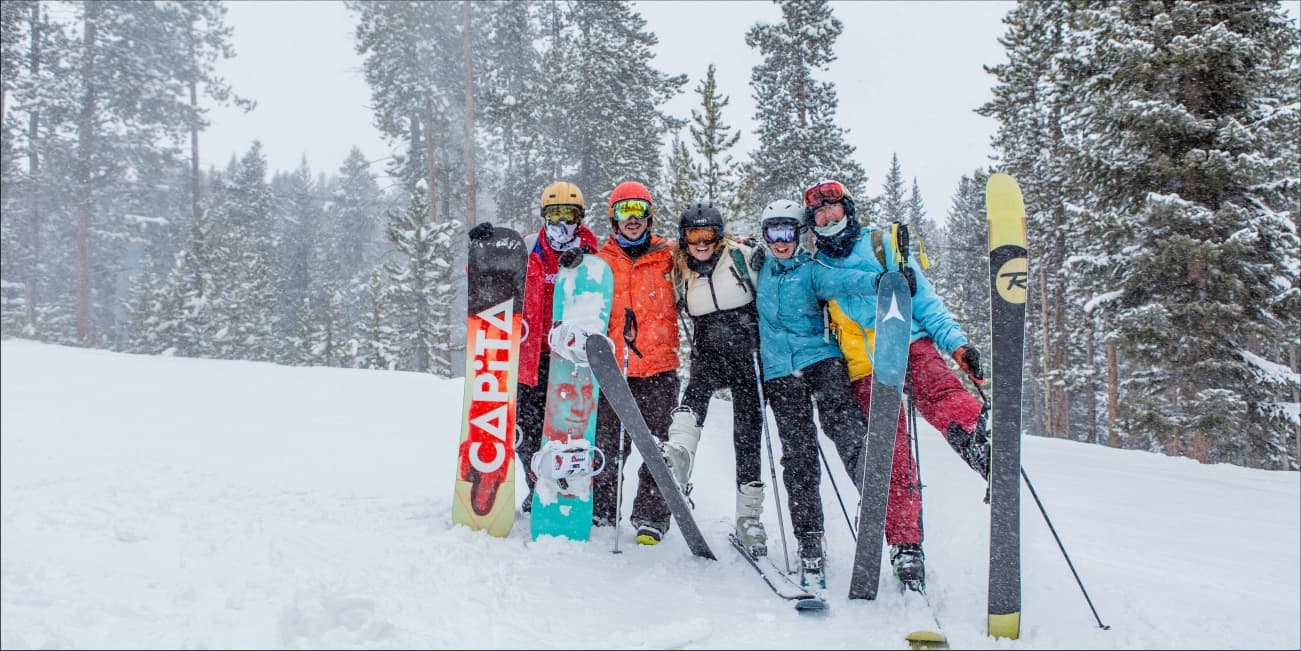 Skiing