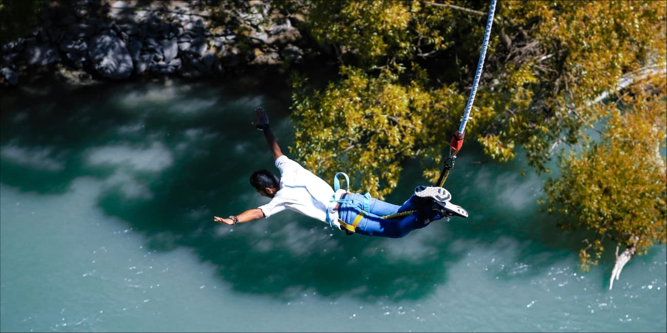 Bungee Jumping in Rishikesh