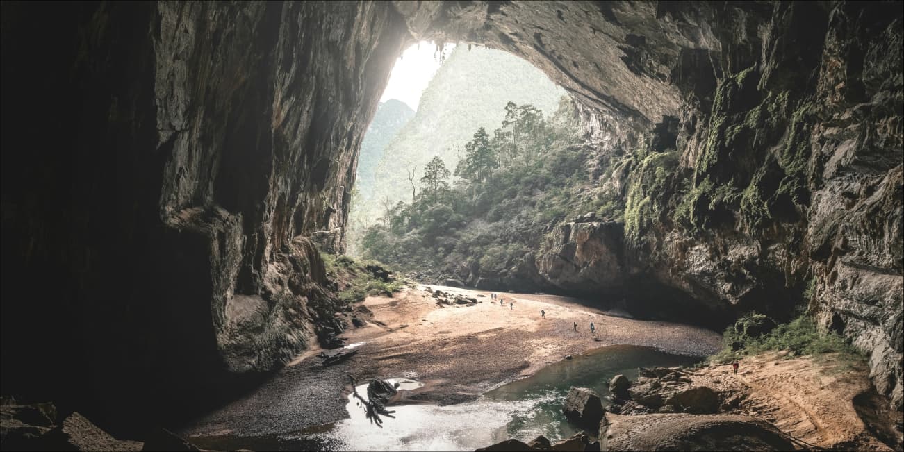 Caving in Meghalaya