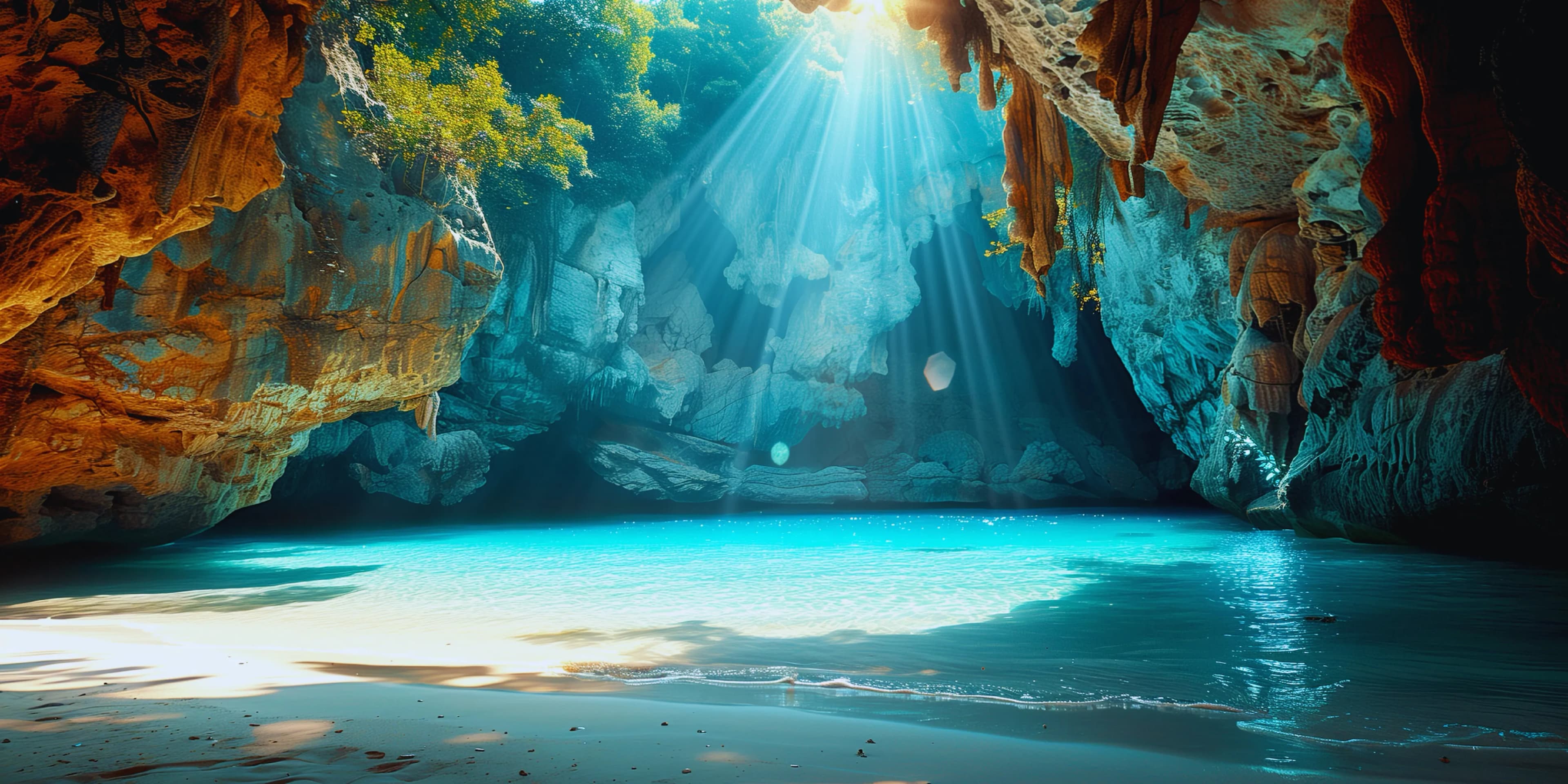 Caving in Baratang Island